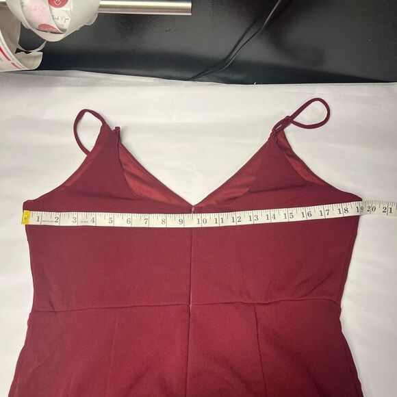 Lulus We Belong Together Burgundy Maxi Dress Size XL New - Picture 10 of 15